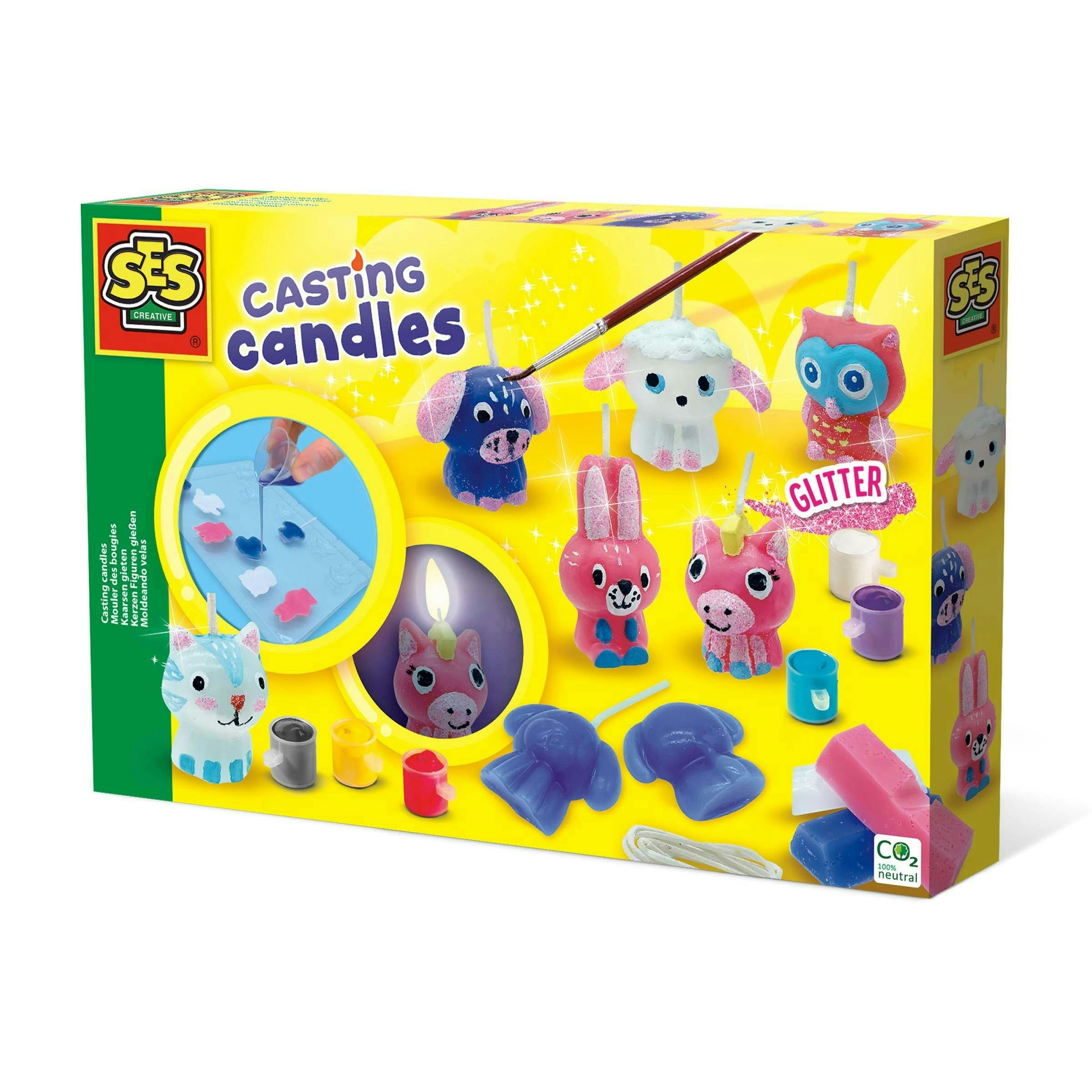 Ses Creative Pink Casting Candles - Image 3