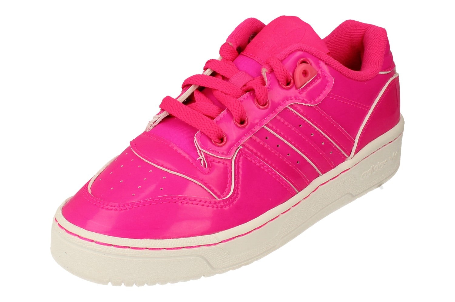 Adidas Women's Pink/White Originals Rivalry Low Trainers Sneakers Eh2186 - Uk 5.5 | Us 7 | Eu 38 2/3