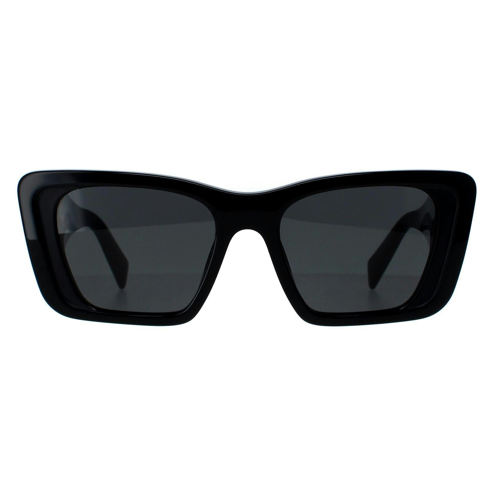 Prada Sunglasses PR08YS 1AB5S0 Black Dark Grey - Image 8