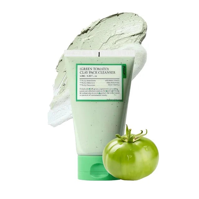 Fully Green Tomato Clay Mask Cleanser 120Ml