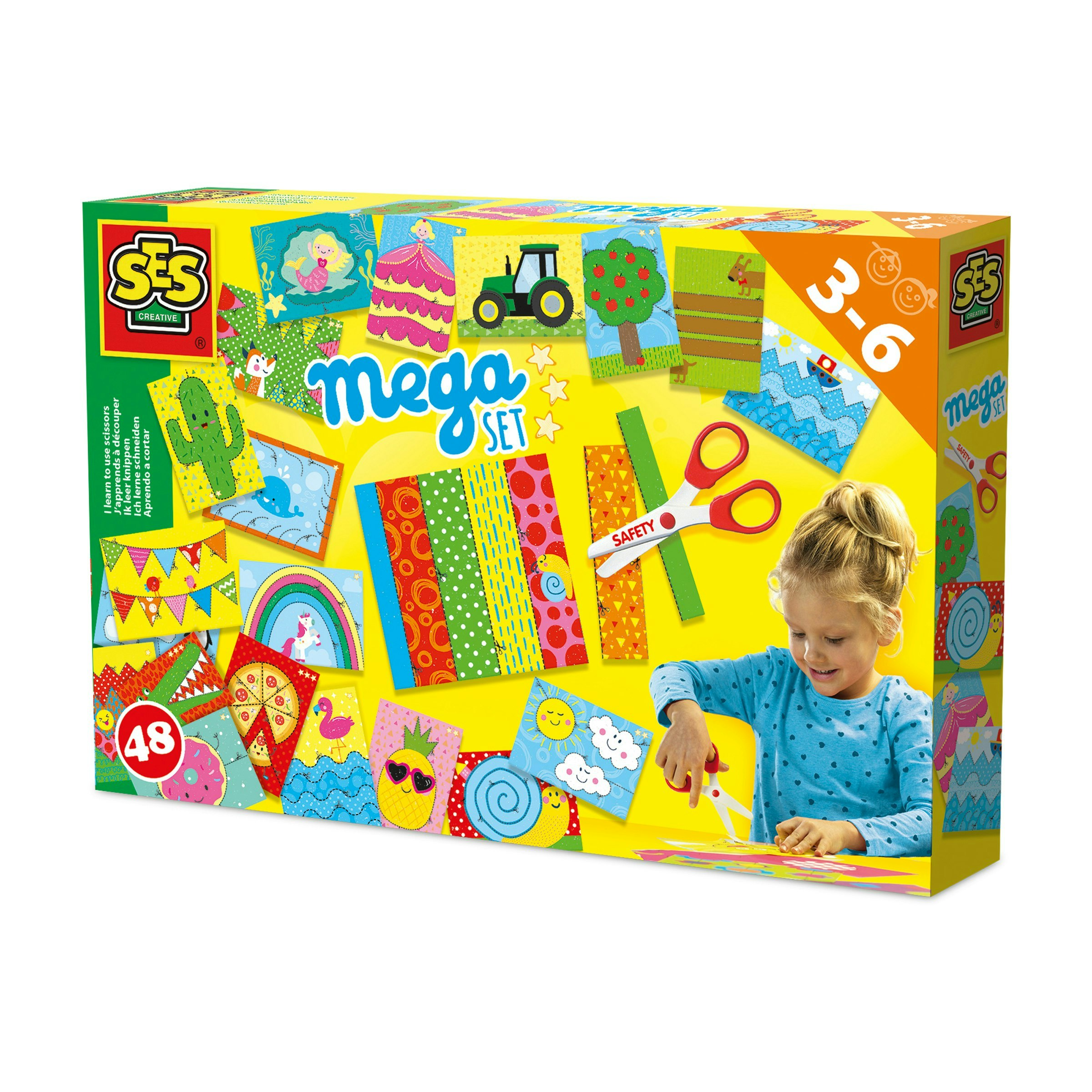 Ses Creative I Learn To Use Scissors - Mega Set