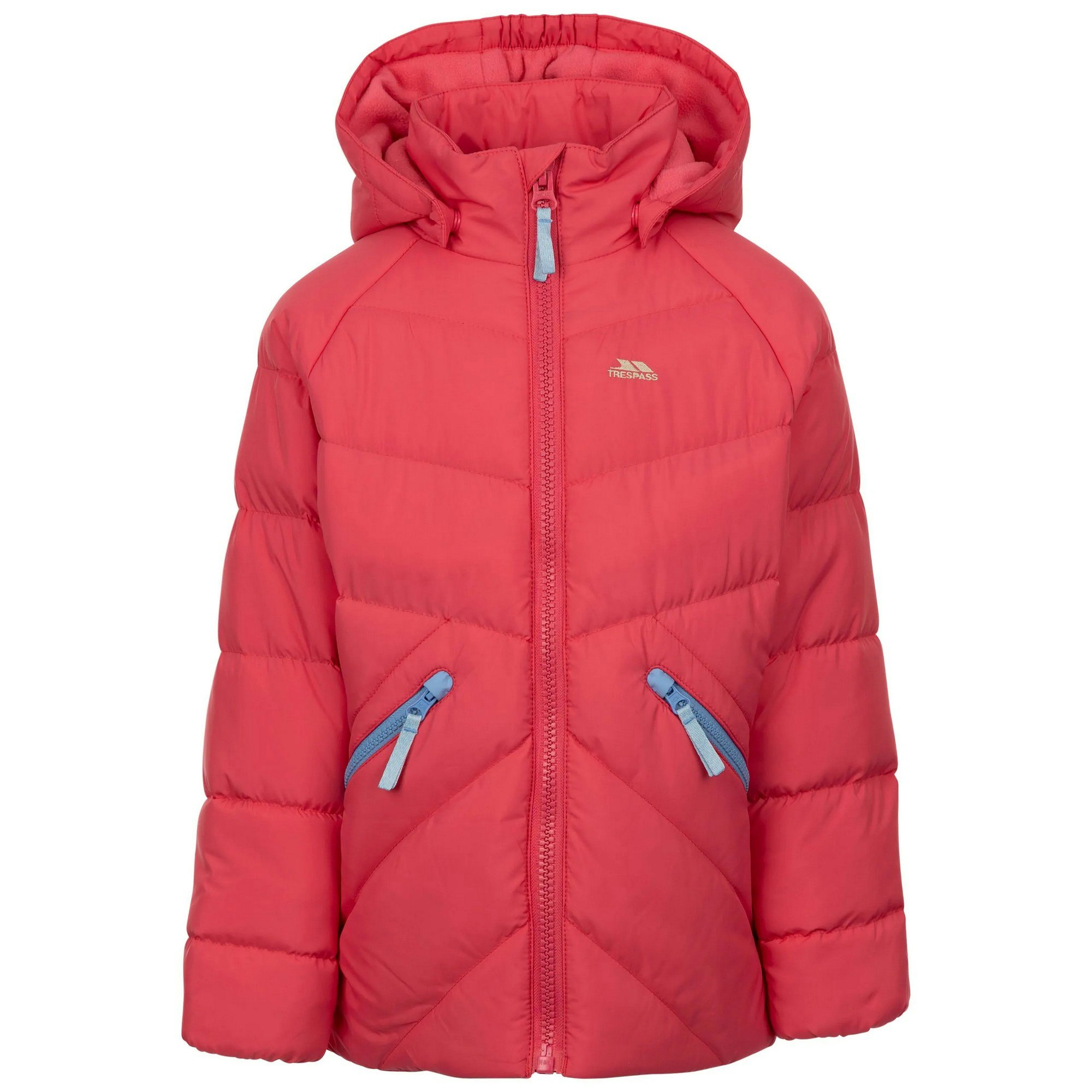 Trespass Childrens/Kids Annah Padded Jacket - Strawberry - Strawberry - Size 5-6 Years