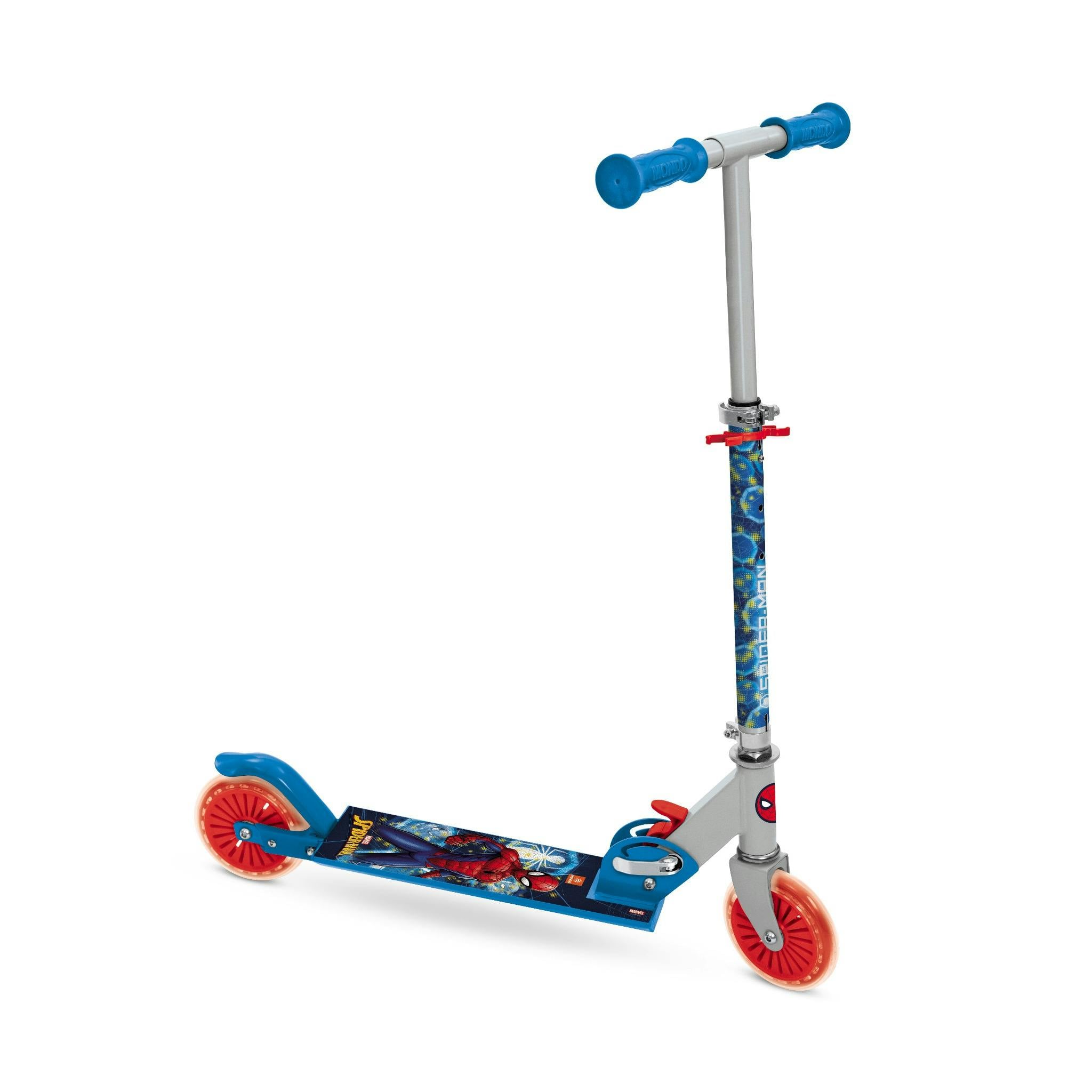 Mondo Blue Marvel Spider-Man 2-Wheel Kids Scooter