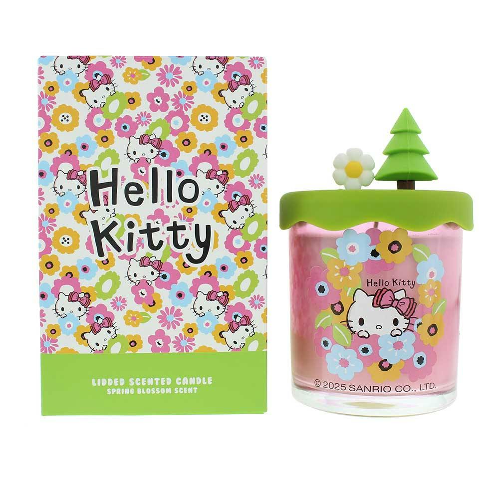 Hello Kitty Seasonal Candle – 213g 1-Wick Candles 35hr Burn Time – Sweet & Floral Fragrances Home Decor, Women Birthday Candle Gift (Spring Blossom (Lilac)) - Image 4