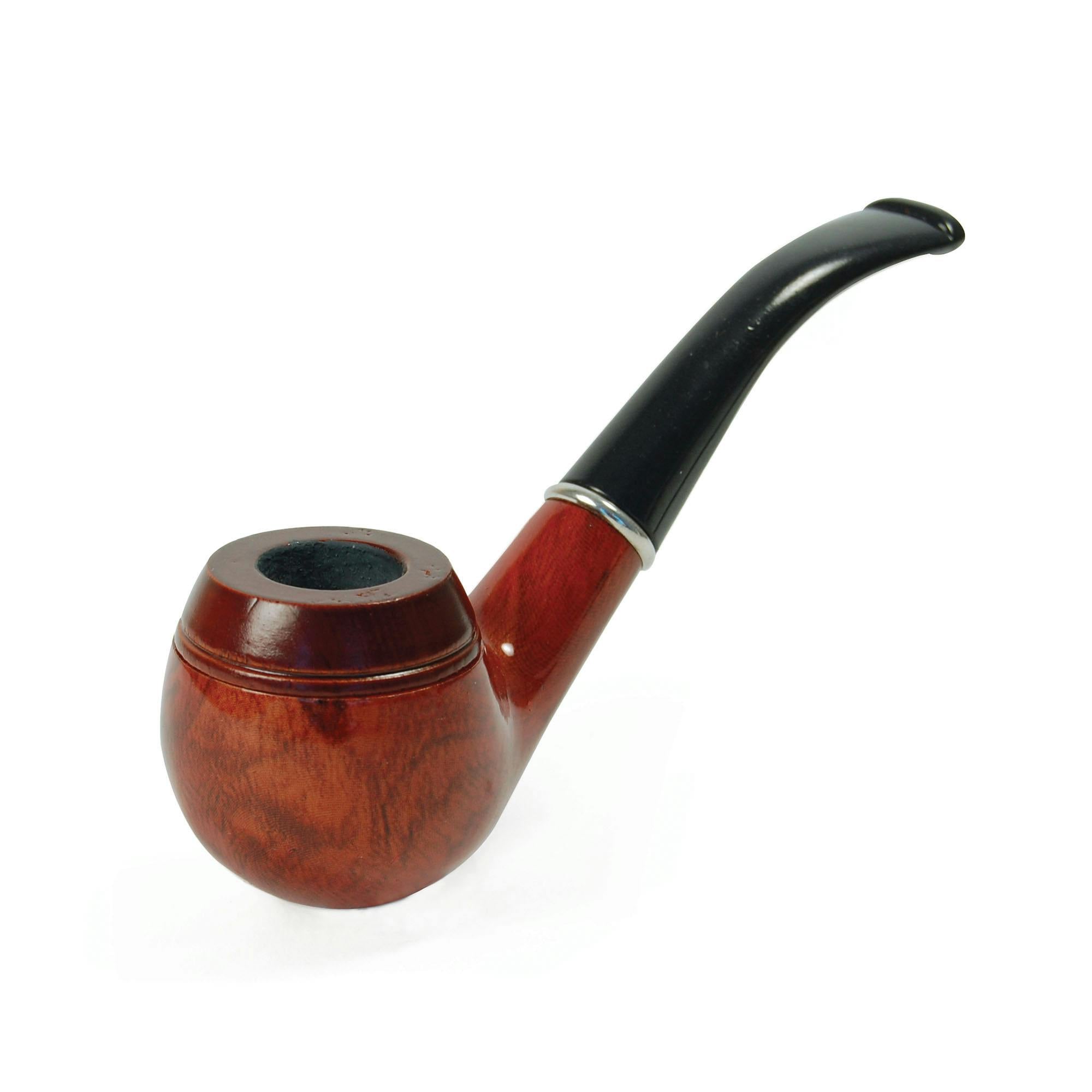 Bristol Novelty Unisex Brown Adults Gents Pipe - One Size