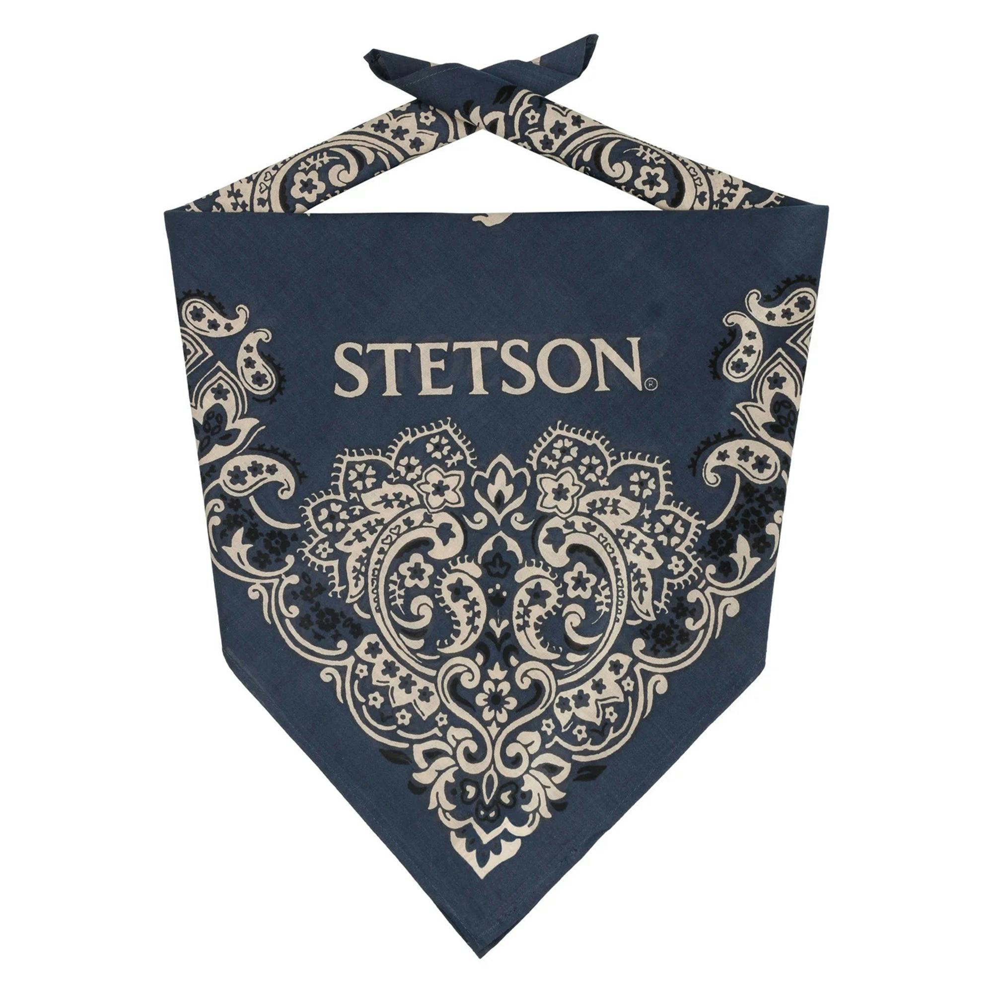 Stetson Blue Paisley Bandana