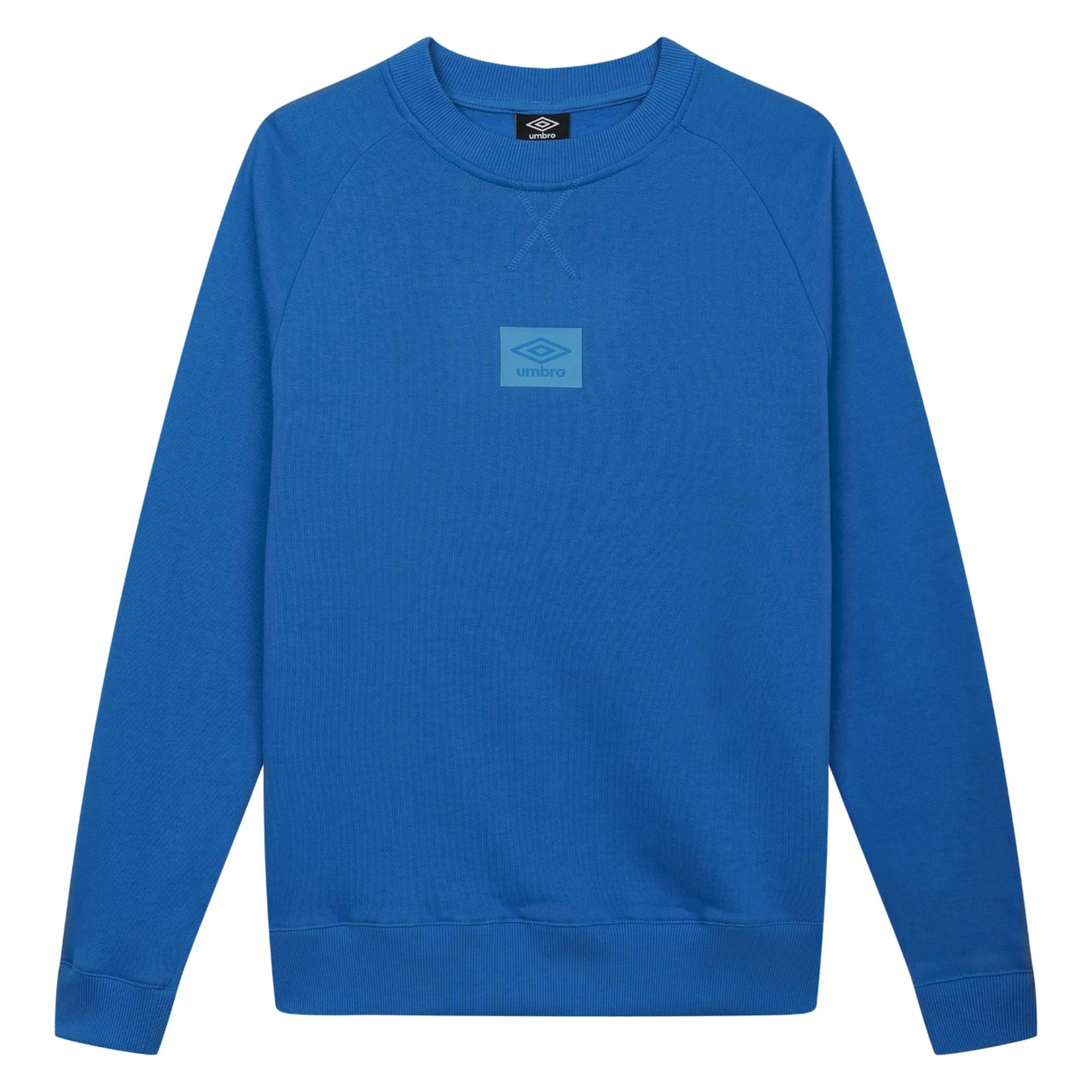 Umbro Men's Logo Sweatshirt - Cloissone - Xl - Cloissone - 70% Cotton/30% Polyester