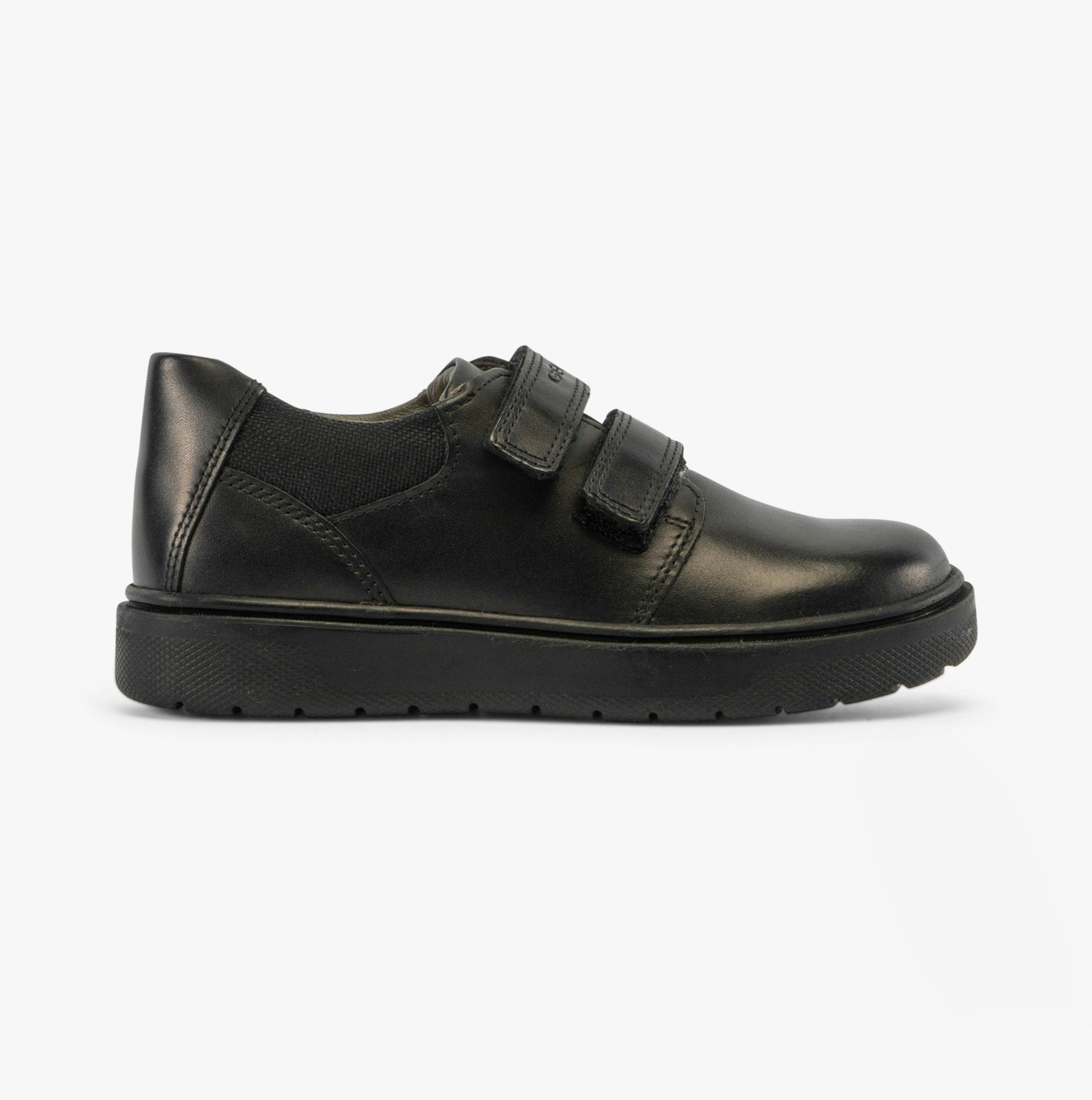 Geox Boys Black J Riddock Shoes - Size 5