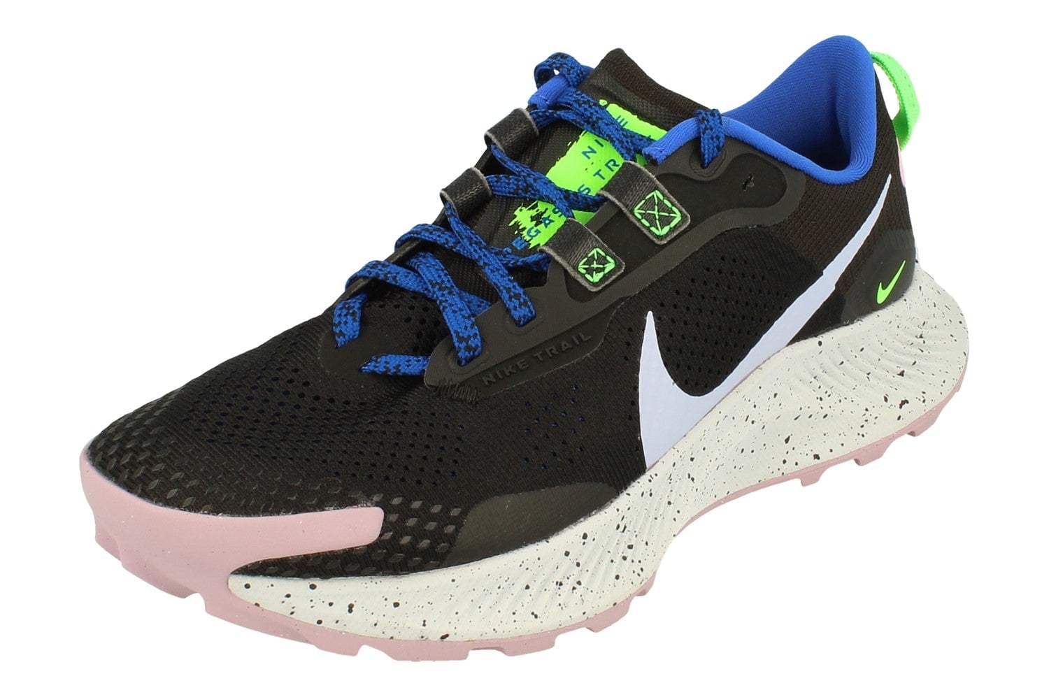 Nike Women's Black/Light/Blue Air Pegasus Trail 3 Da8698 002 - Uk 3 | Us 5.5 | Eu 36