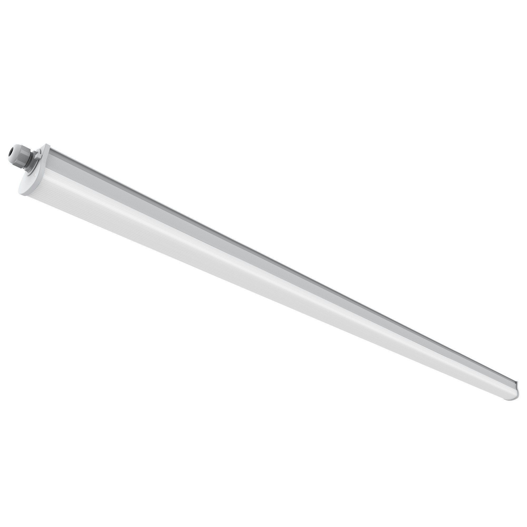 Nordlux Light/Grey Westport 120 Singel | Batten Fitting | - Plastic - Size 1