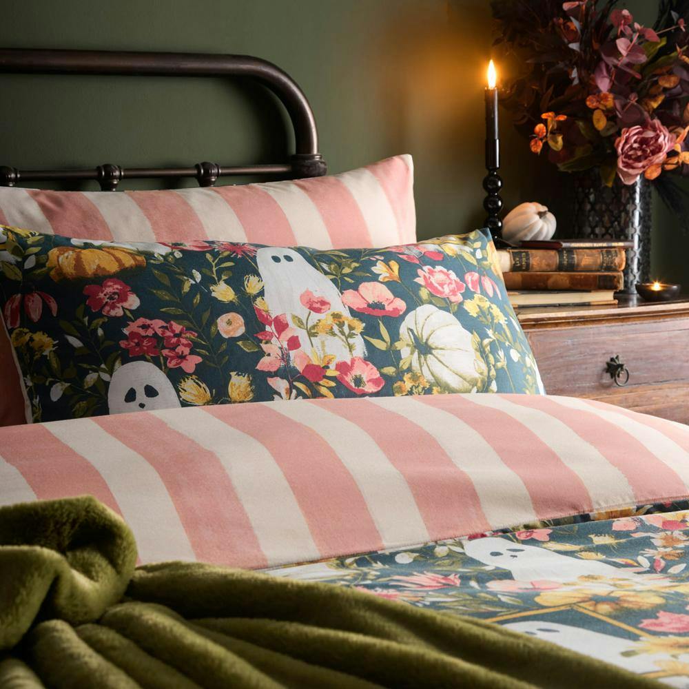 Furn Bootanical Reversible Printed Duvet Cover Set - Multicoloured - Single - Multicoloured - 52% Polyester/48% Cotton