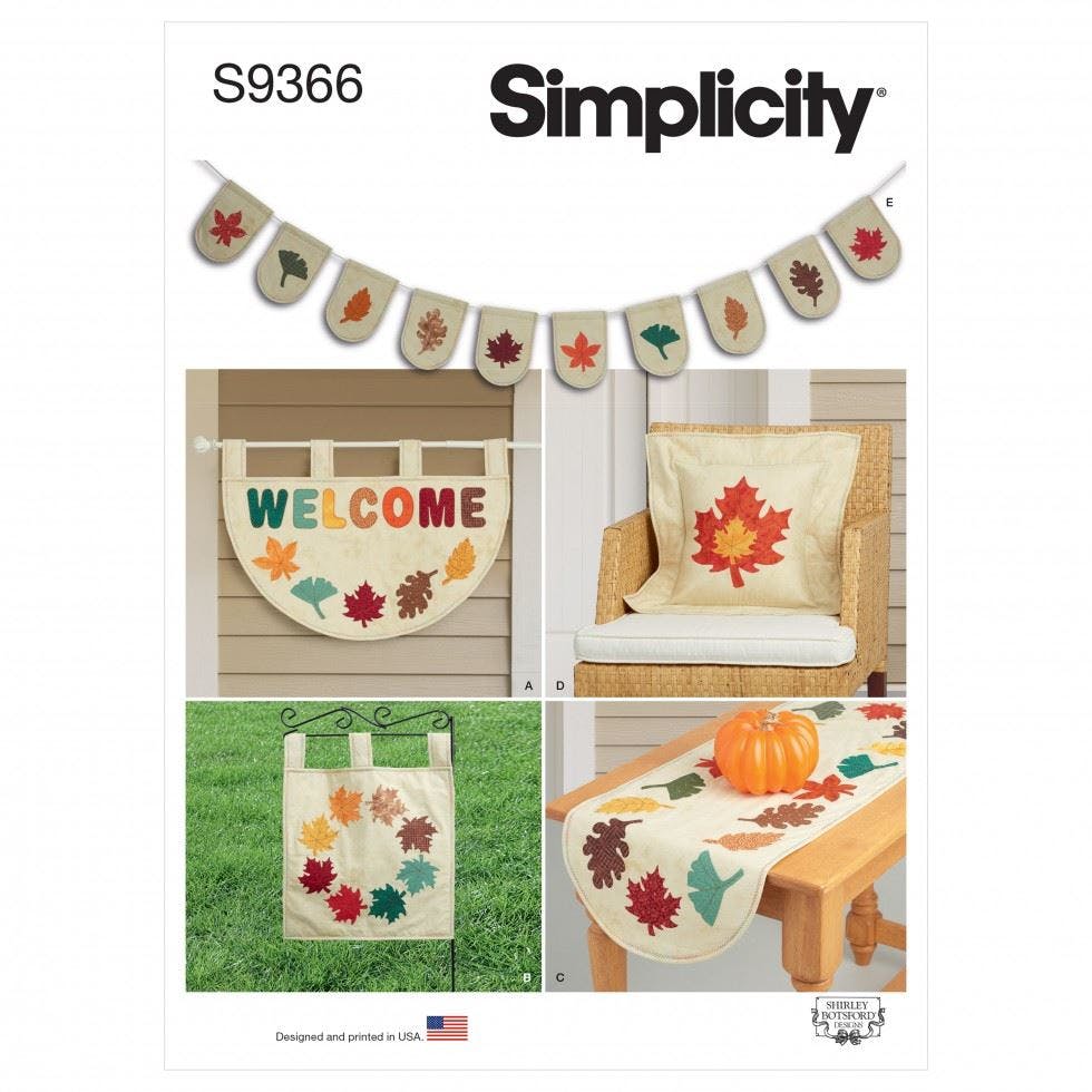 Simplicity Sewing Pattern 9366 Os (One Size) - Easy - Os (One Size)