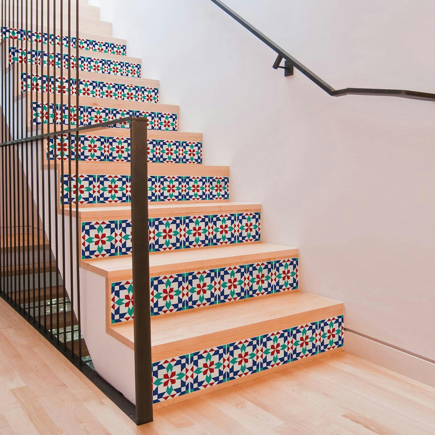 Rackhams Wt1508 - Marrakech Tiles Wall Stickers - 15 Cm X 15 Cm - 24 Pcs.