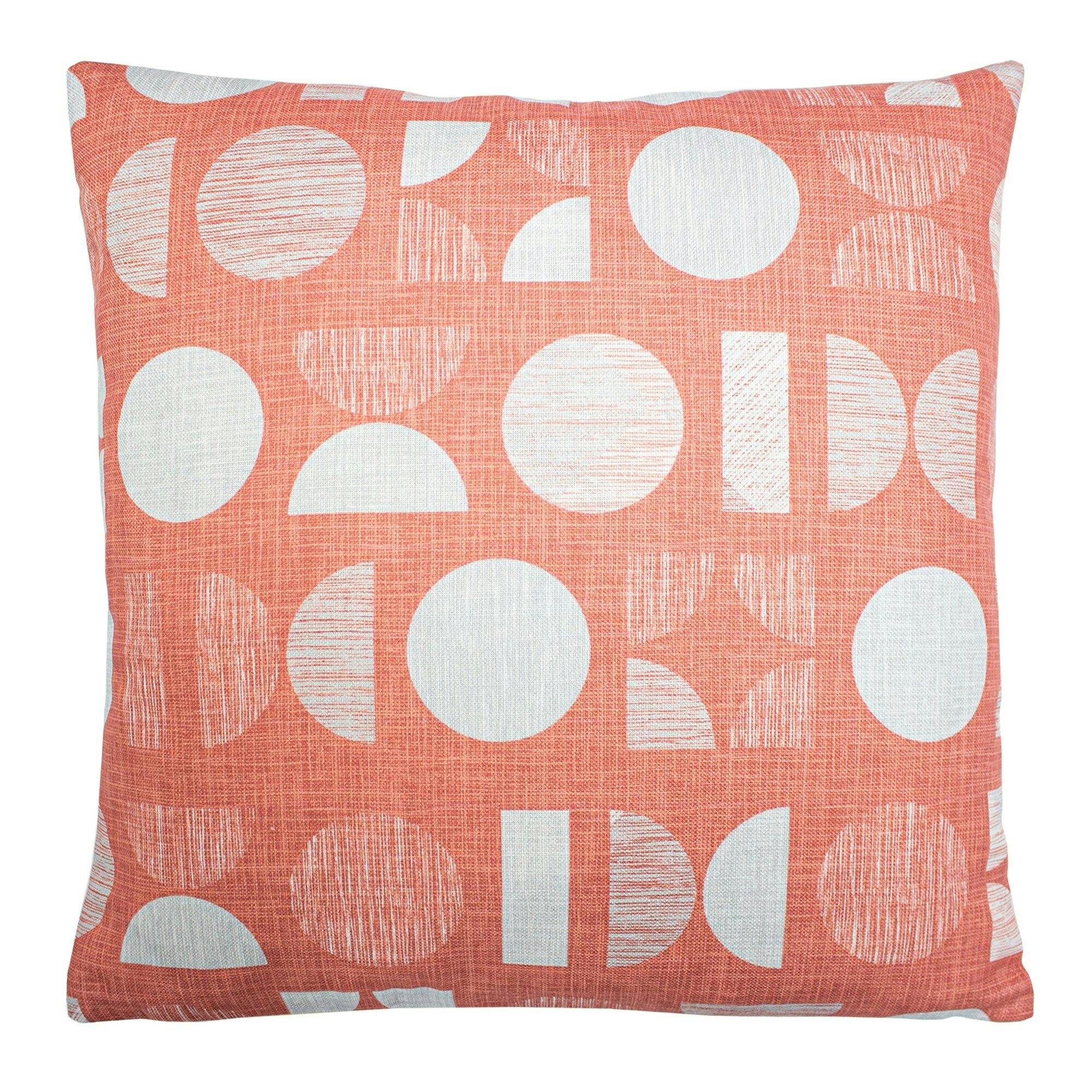 Furn Pink Malmo Cushion Cover - 43Cm X 43Cm - 100% Polyester