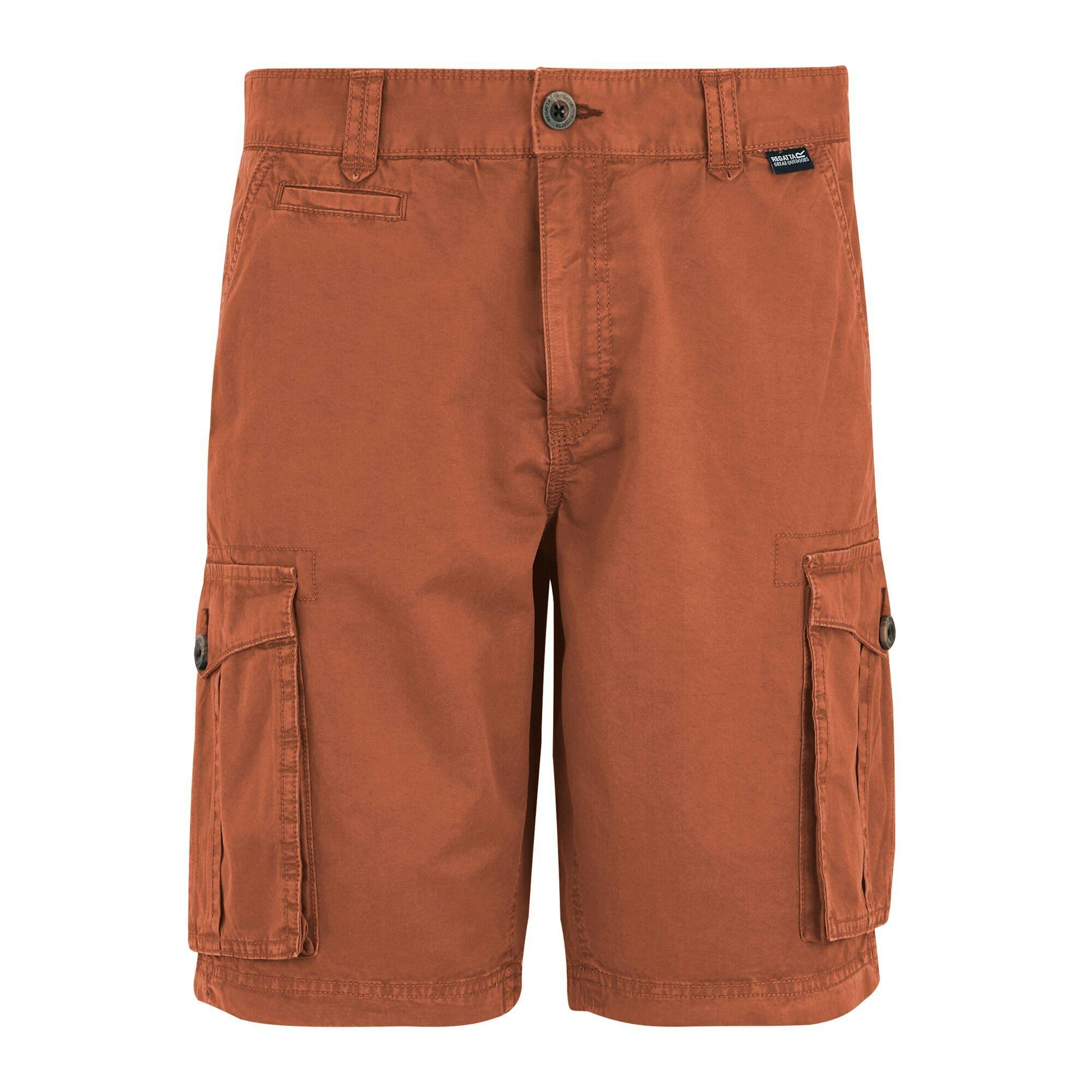 Regatta (42R, Brick) Mens Shorebay Ii Cargo Shorts - Image 2