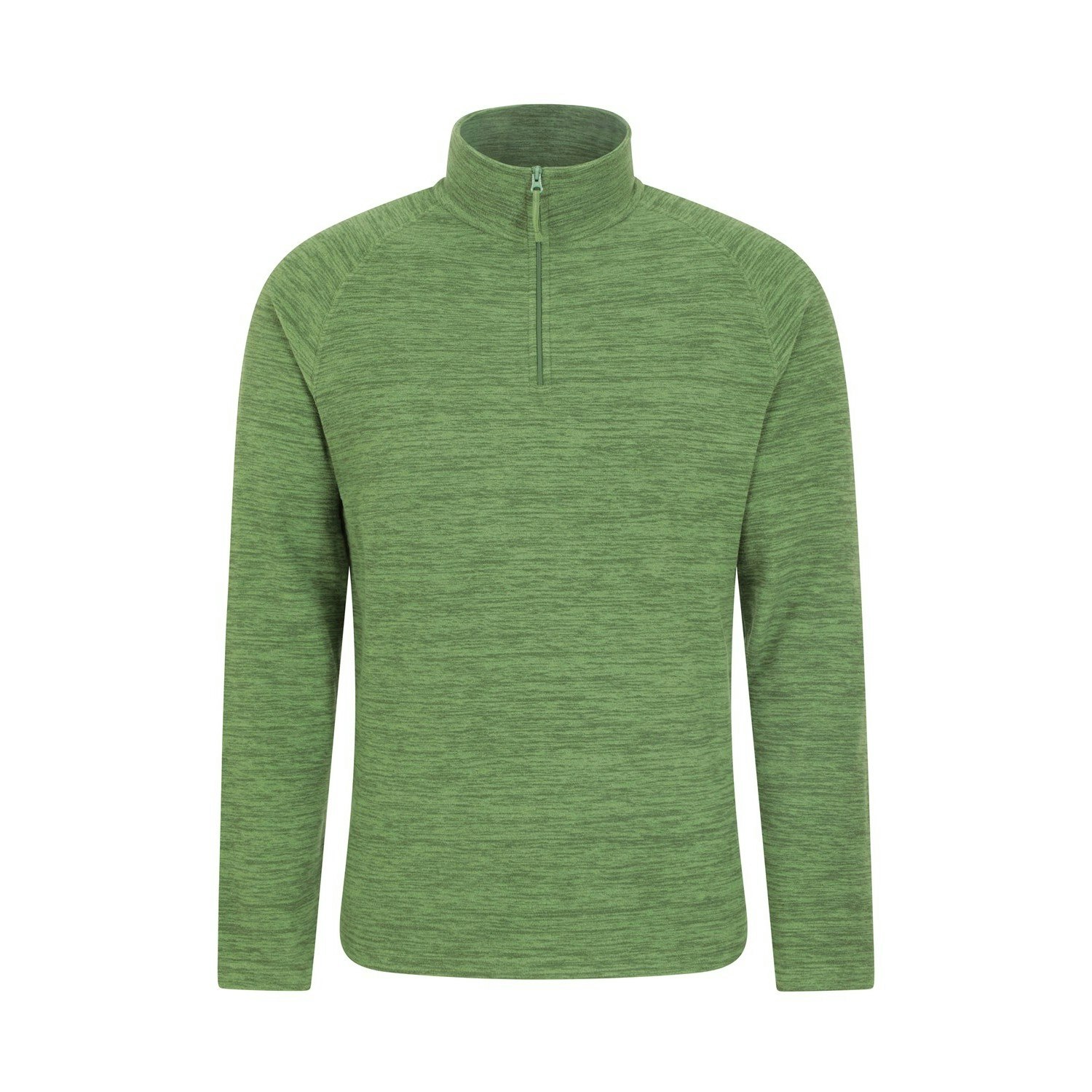 Mountain Warehouse Men's Green Snowdon Ii Fleece Top - Bright - Bright - Xxl