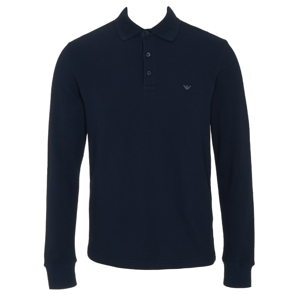 Emporio Armani Blue Loungewear Sweatshirt, Armani - Small