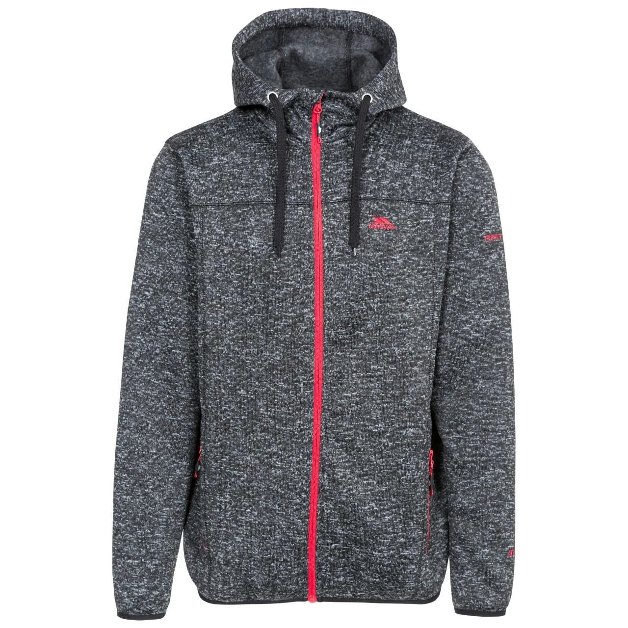 Trespass Men's Black Odeno Fleece Jacket In | : Medium - Image 3