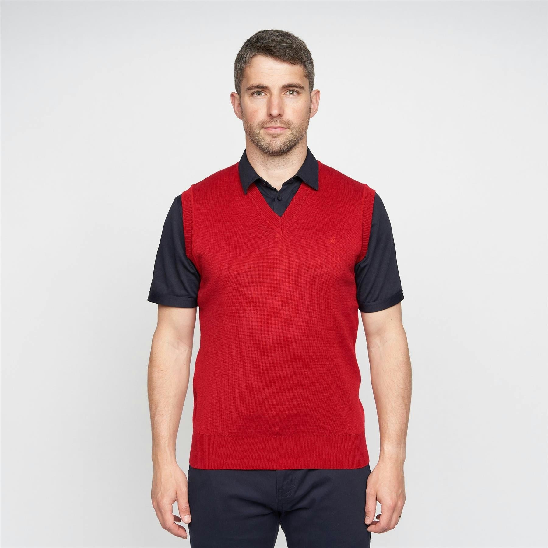 Gabicci Men's Red G00k03 Slipover Classic - 2XL