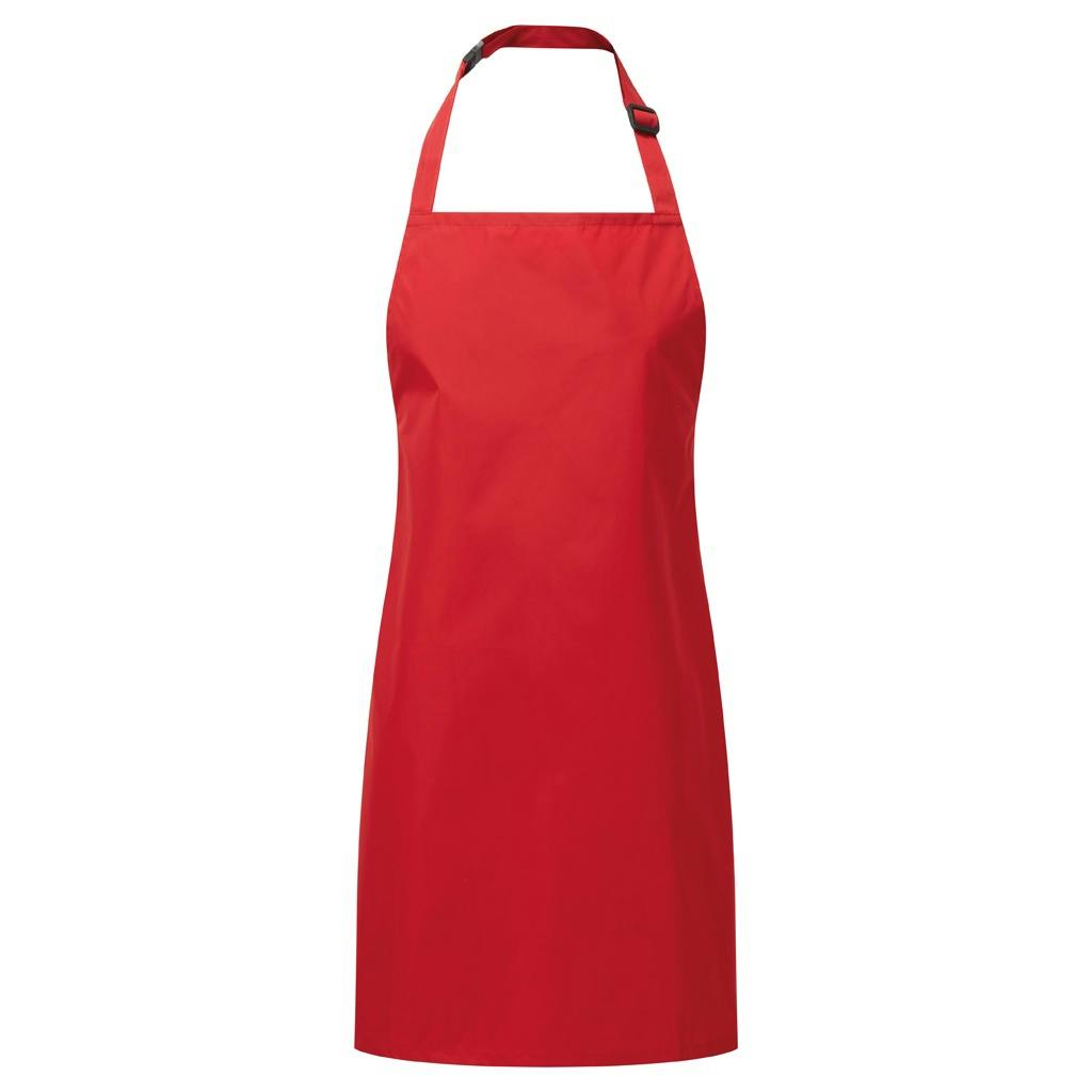 Premier Childrens/Kids Waterproof Apron C - Red - Image 4