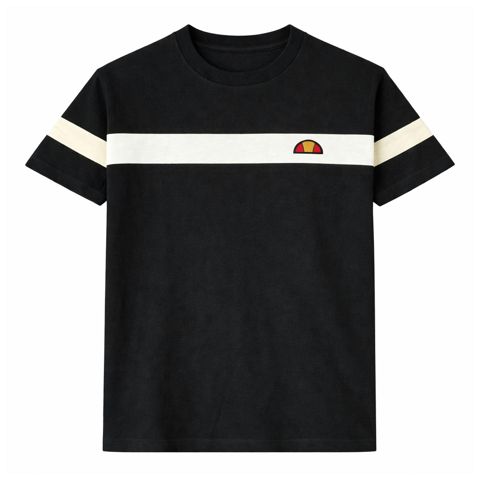 Ellesse Black/White Caserio T-Shirt /Off - L