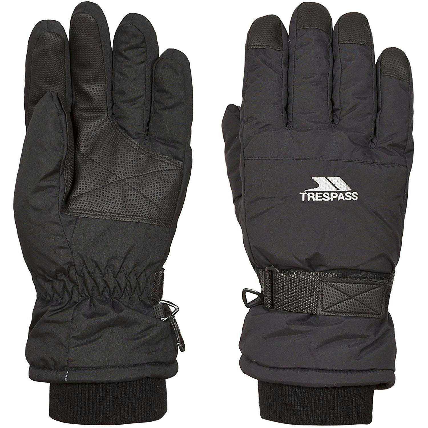 Trespass (10-12 Years, Black) Youths Gohan Ii Ski Gloves - Image 3