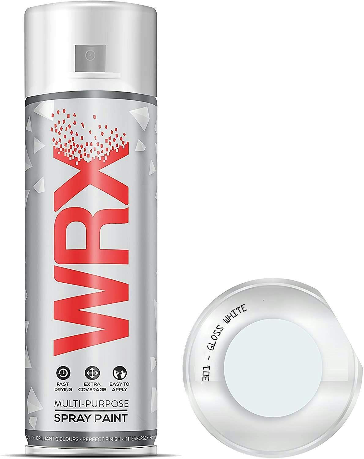Wrx White Gloss Spray Paint 400Ml