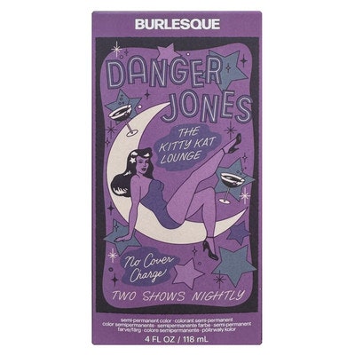 Danger Jones Purple Burlesque Semi-Permanent Hair Colour 118Ml