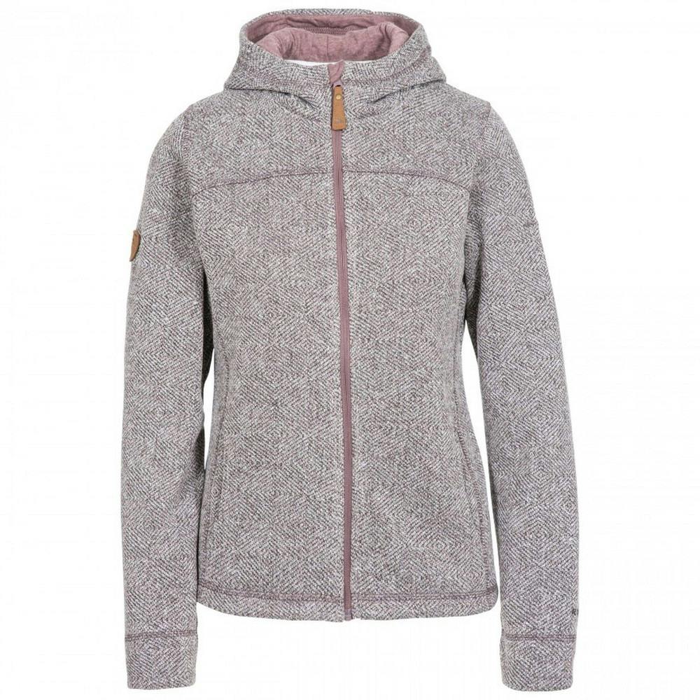 Trespass (2Xl, Dusty Heather) Womens/Ladies Reserve Hooded Fleece - Image 2