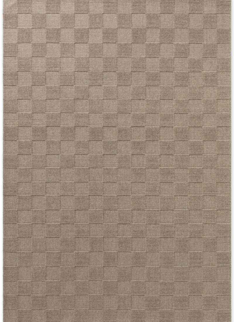 The Rugs Grey/Beige Scala Handwoven Wool Rug – & - 160X230 Cm