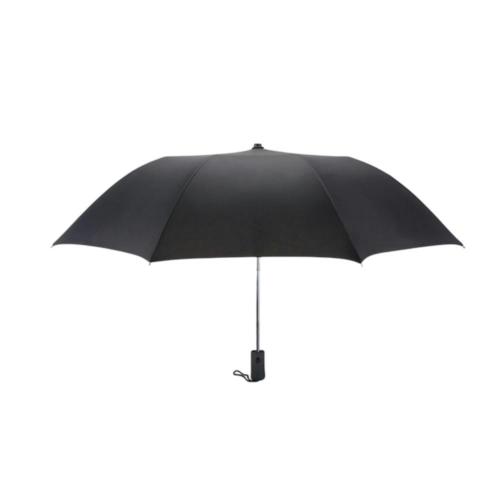 Midocean Black Haarlem Folding Umbrella - One Size - 100% Mixed