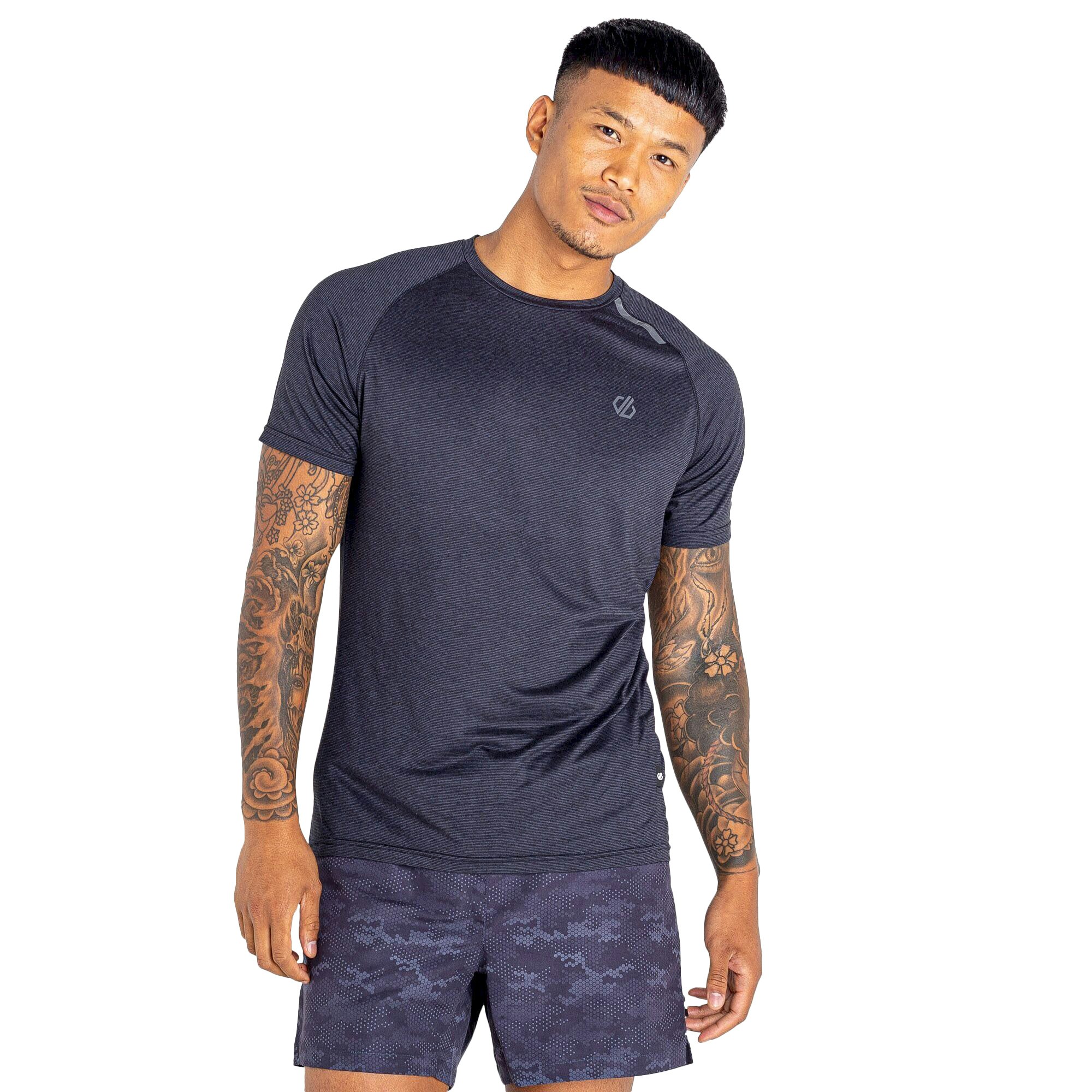 Dare 2B Men's Black Persist Marl T-Shirt - L