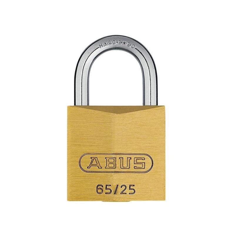 Rackhams 65 Series Brass Padlock - 25Mm - Multi Colour