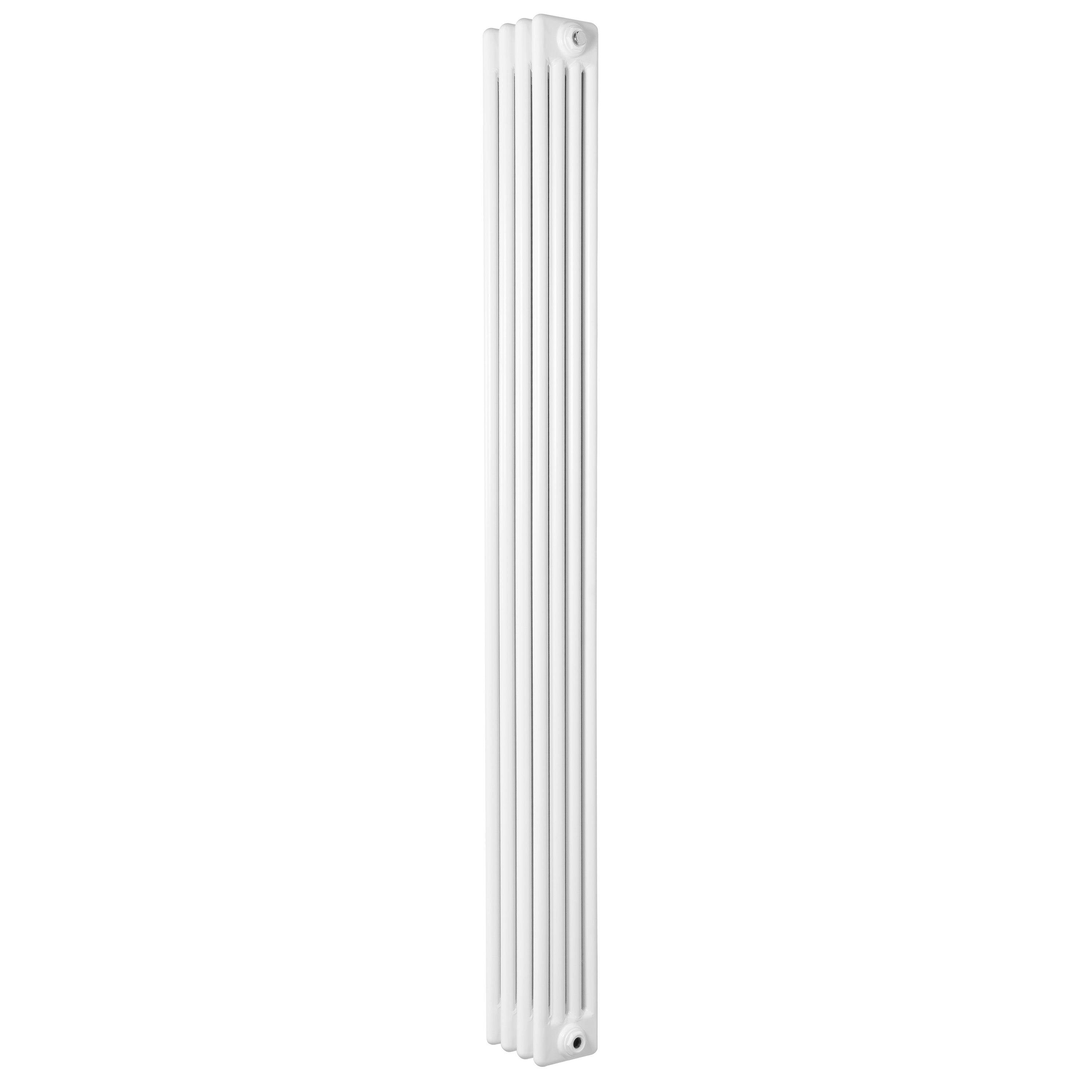 Monstershop White Traditional 4 Column Radiator - 1800 X 200Mm