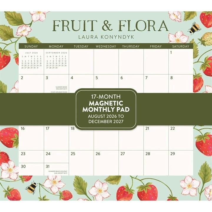 Fruit & Flora Magnetic Pad 2026 - 2027 - Image 3
