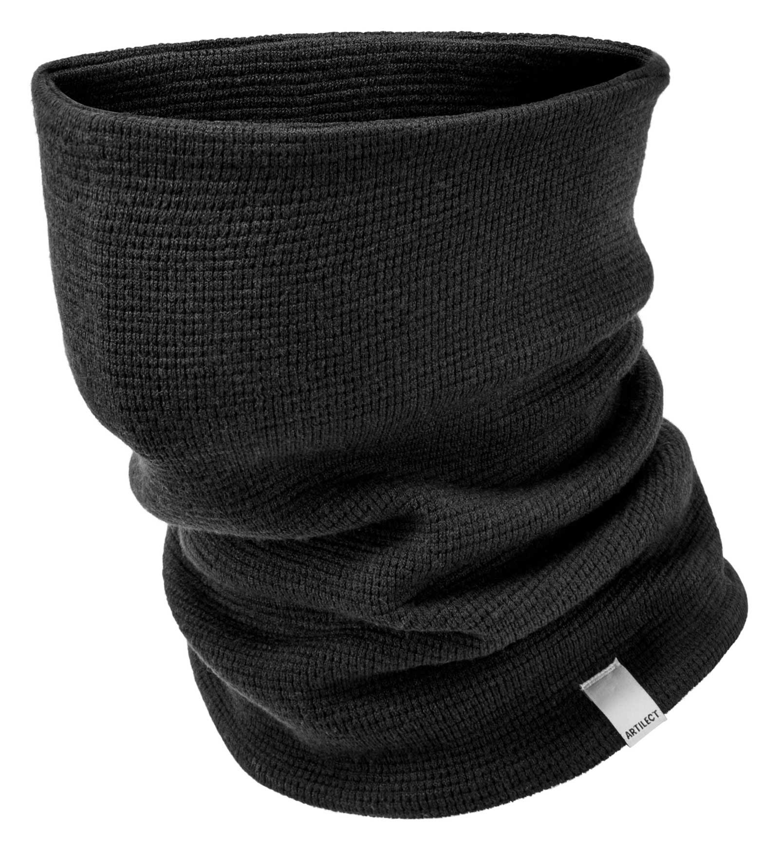 Artilect Black Evergreen 250 Merino Wool Neck Tube Gaiter {Art-2210909}
