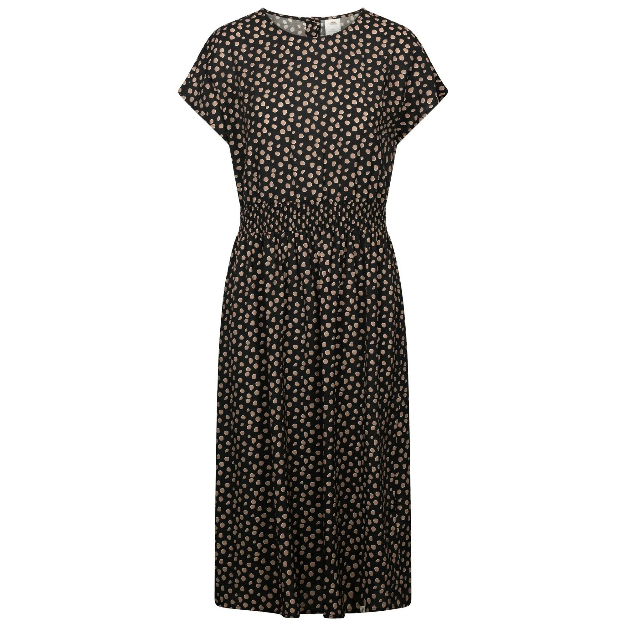 Trespass Women's Susanne Casual Midi Dress in Black | Size: Small - Image 2