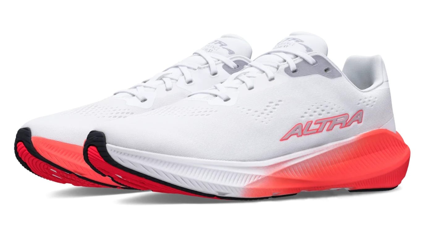 Altra Women's White/Coral Experience Flow St Running Trainers - Uk 4.5 Eu 37.5
