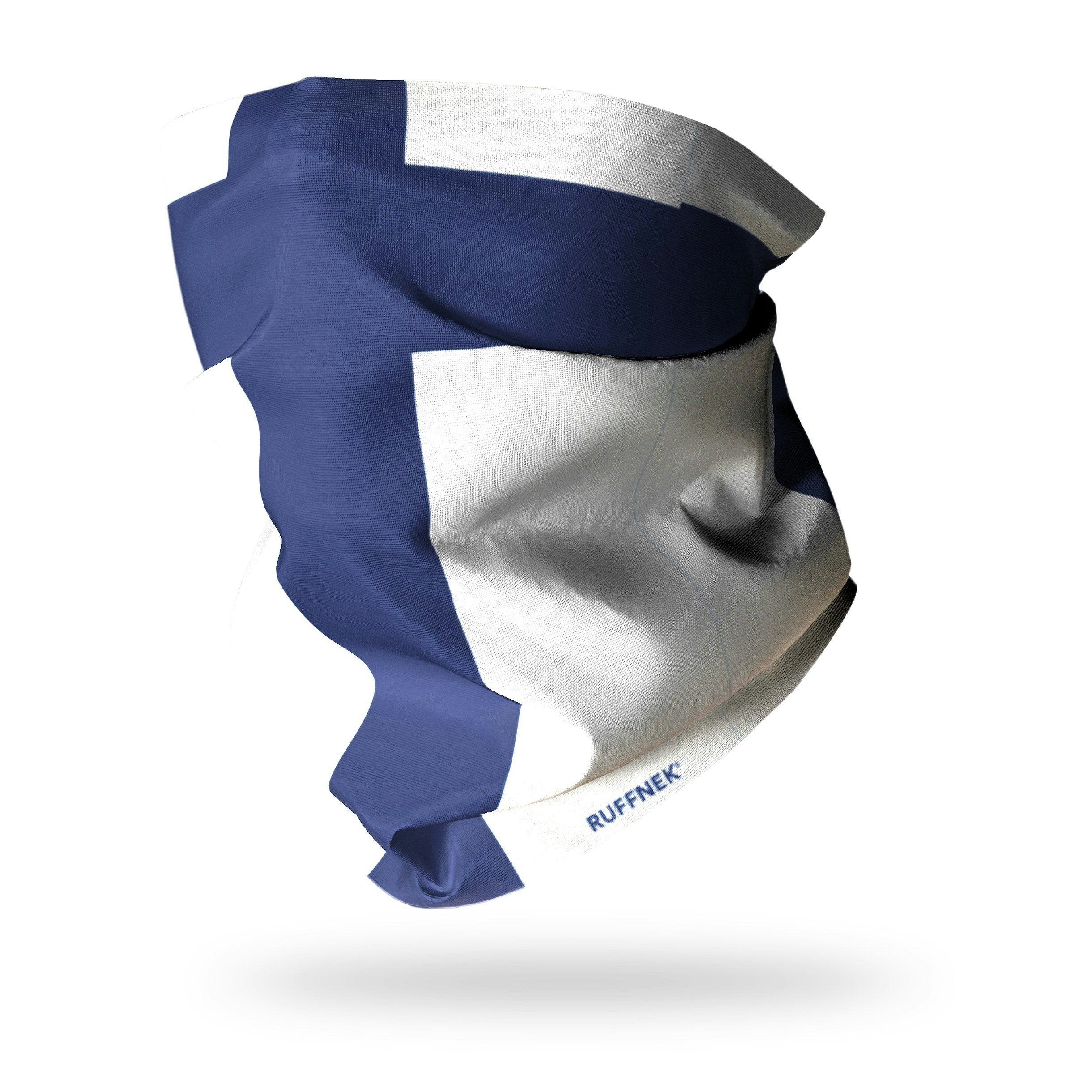 Ruffnek Unisex Blue/White Flag Of Finland Snood Scarf
