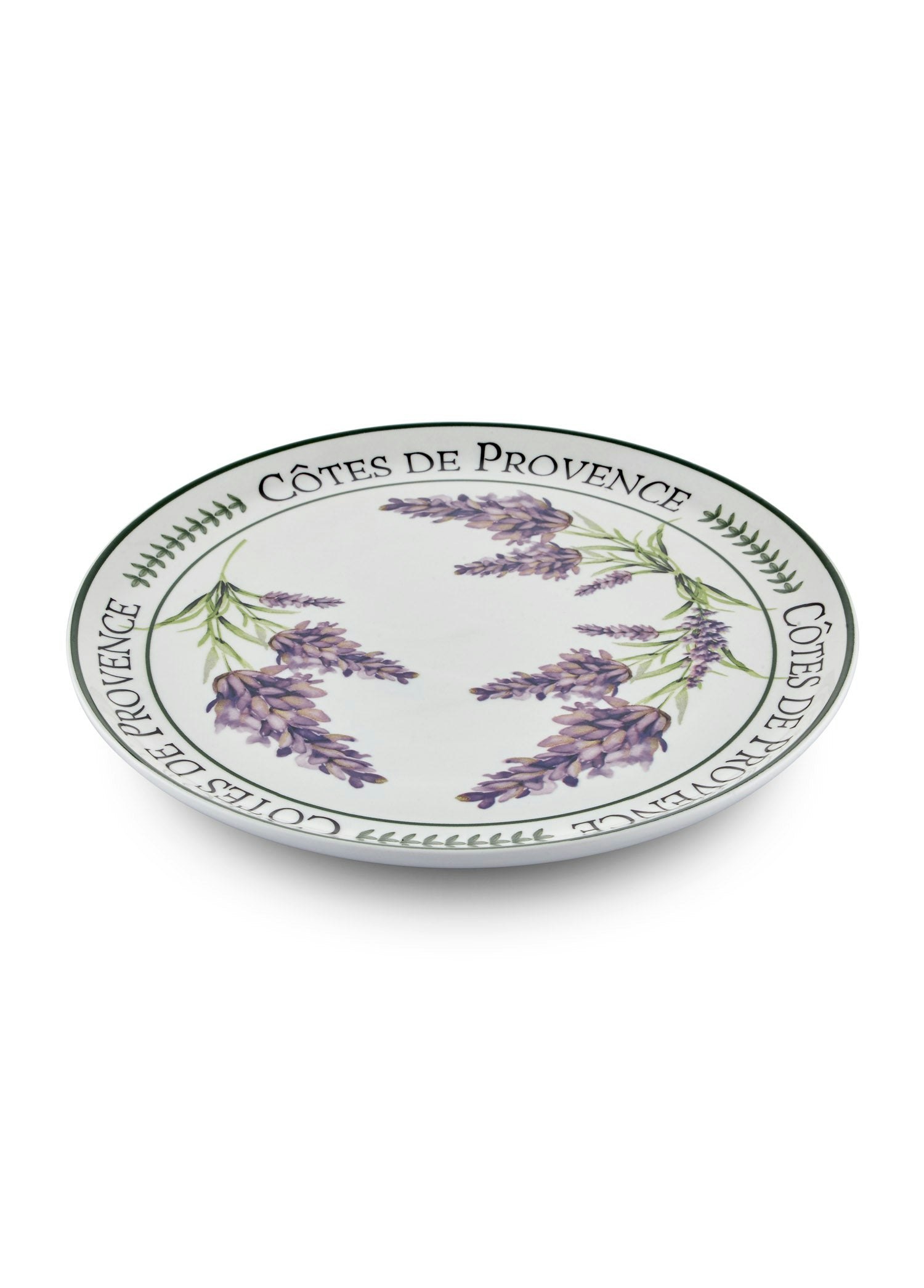 Rozi Green/Purple Provence Collection Serving Platter – 30 Cm
