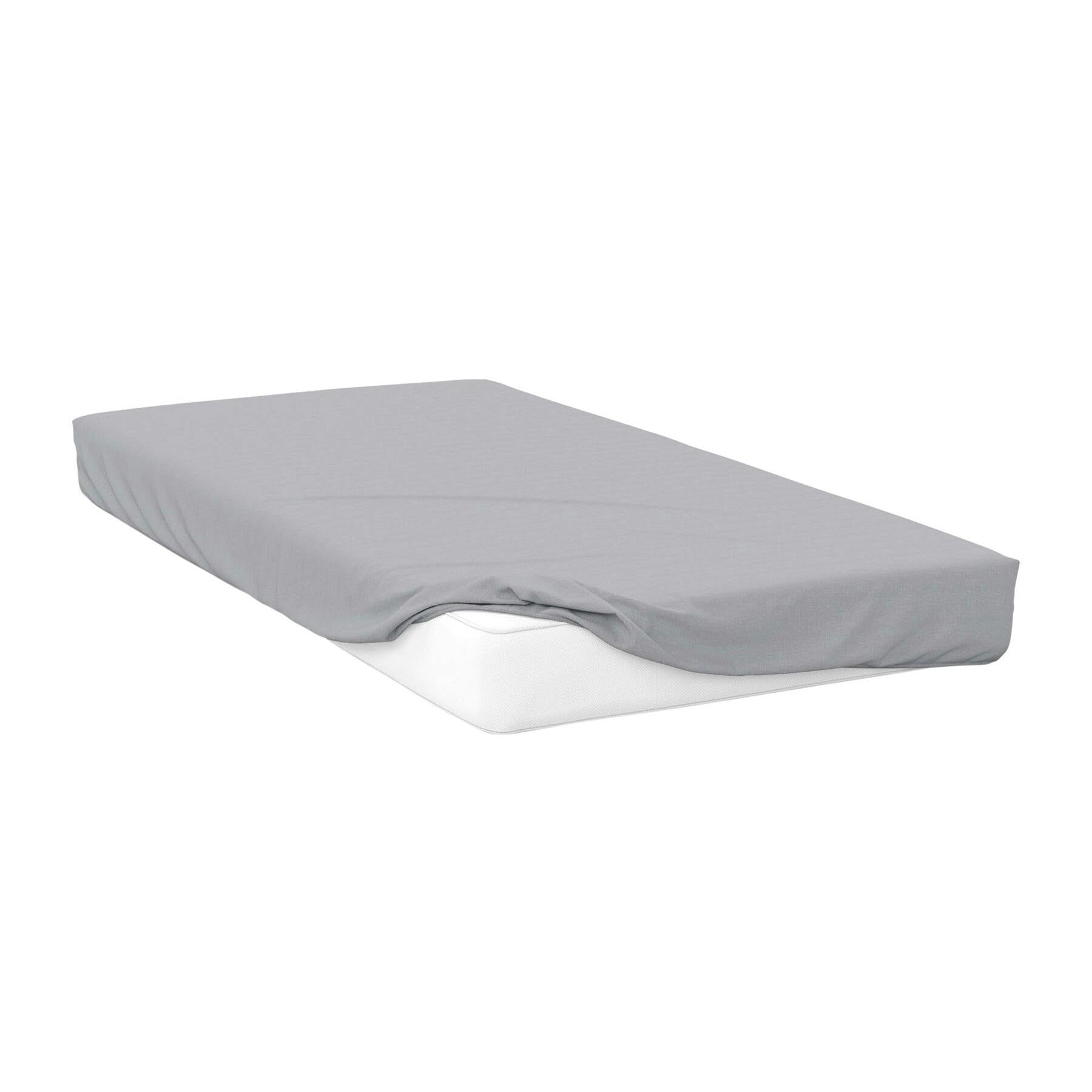 Belledorm 400 Thread Count Egyptian Cotton Extra Deep Fitted Sheet - Platinum - Platinum - Superking - 100% Egyptian Cotton