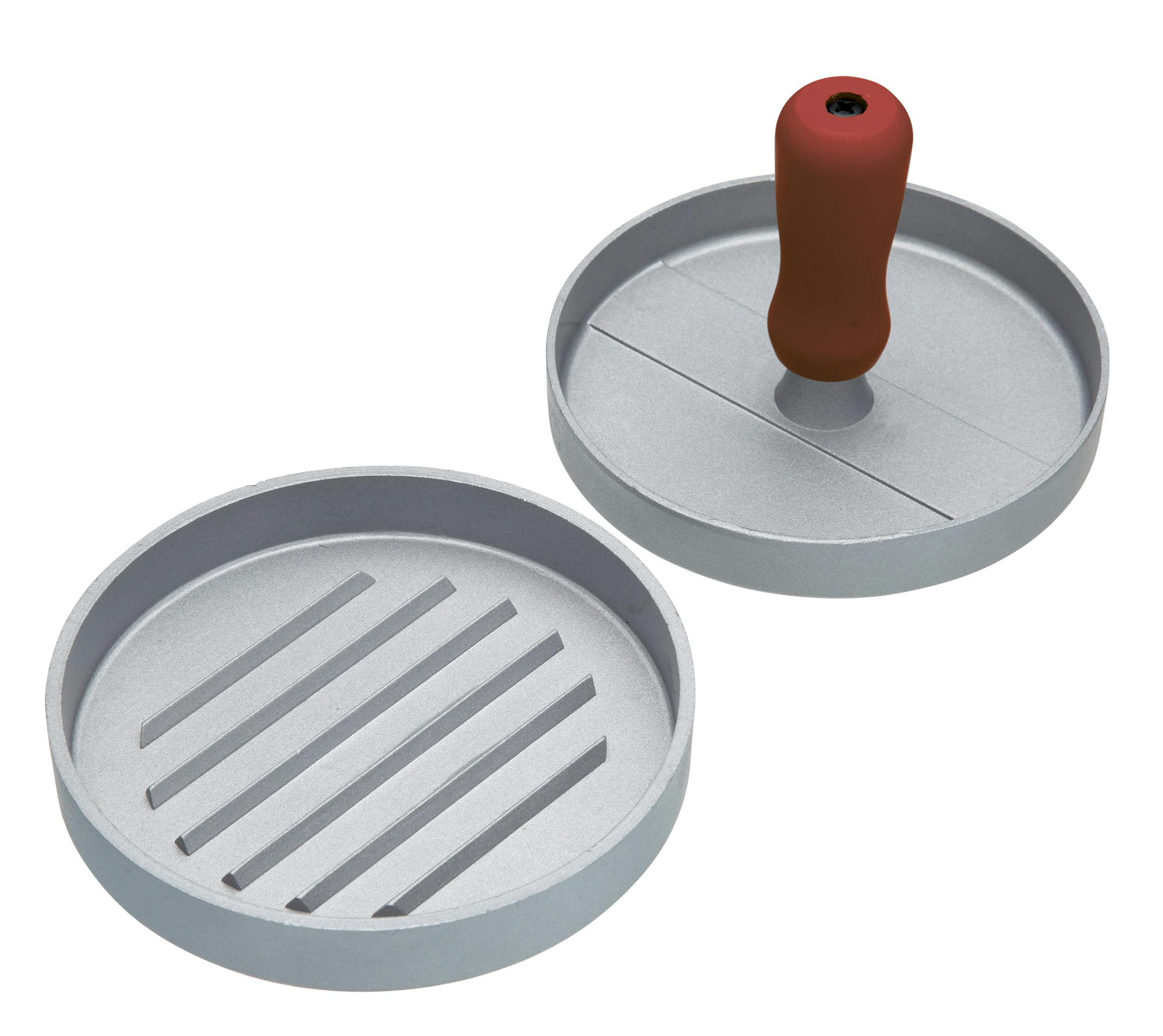 Rackhams Grey Home Made Quarter Pounder Burger Press - Aluminium - Burger Making