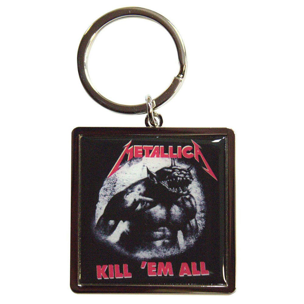 Paradiso Clothing Metallica Kill Em All Jump In The Fire Keyring Keychain