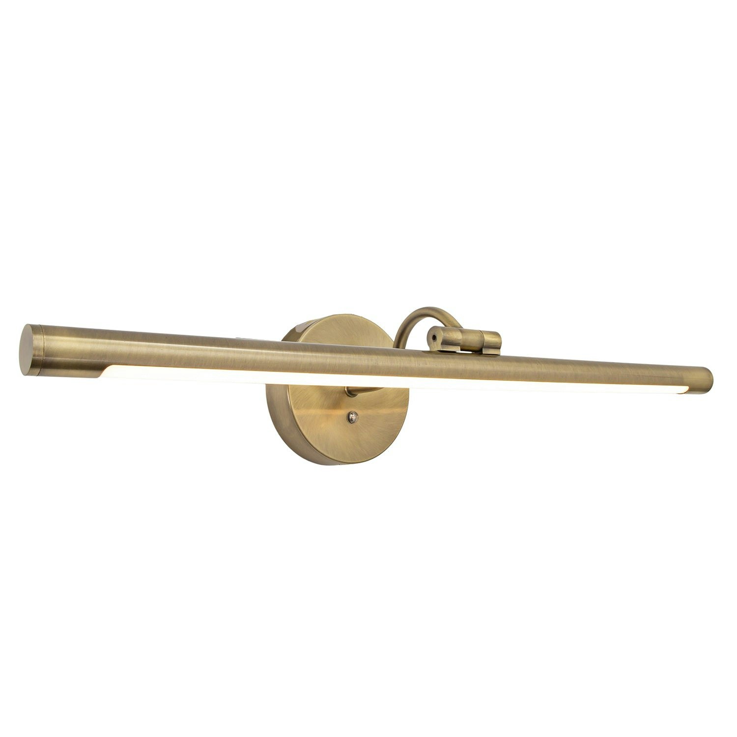Rackhams Light Antique Brass Wireless Rechargeable Led Touch Dimmable Picture