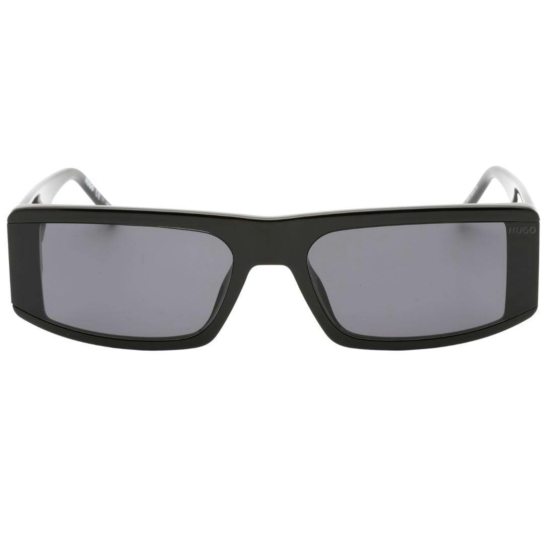 Hugo Boss Men's Grey Rectangular Sunglasses - One Size - 100% Mixed