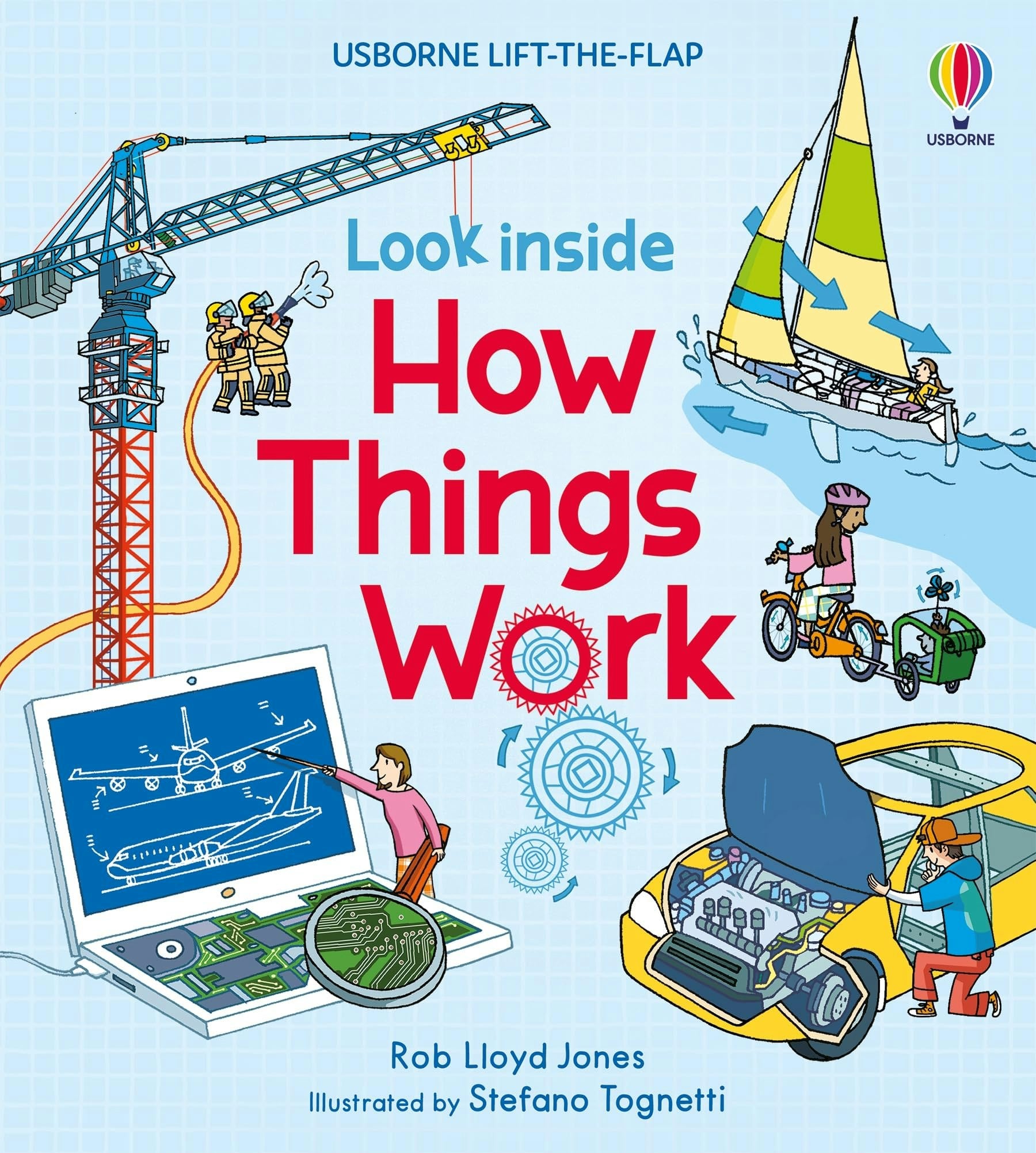 Various Publishers Look Inside How Things Work (Usborne Look Inside Board Books)