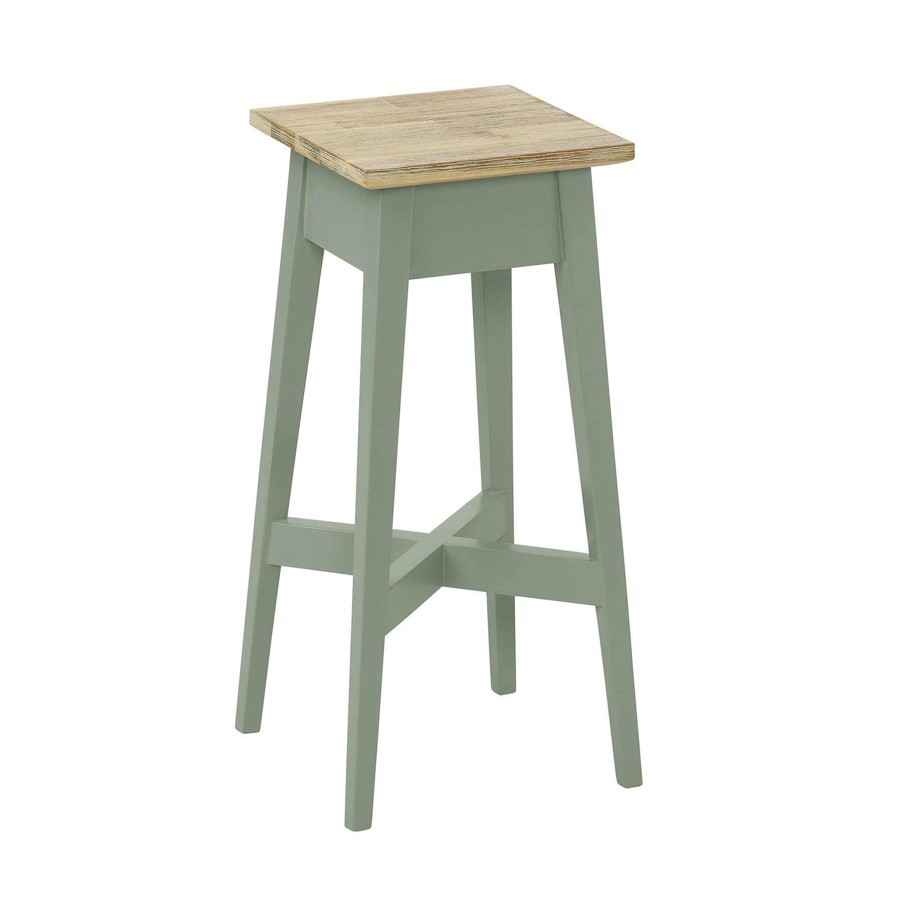 Statement Furniture Green Florence Wooden Plant Stand Plant Holder 50Cm Tall Assembled - Sage