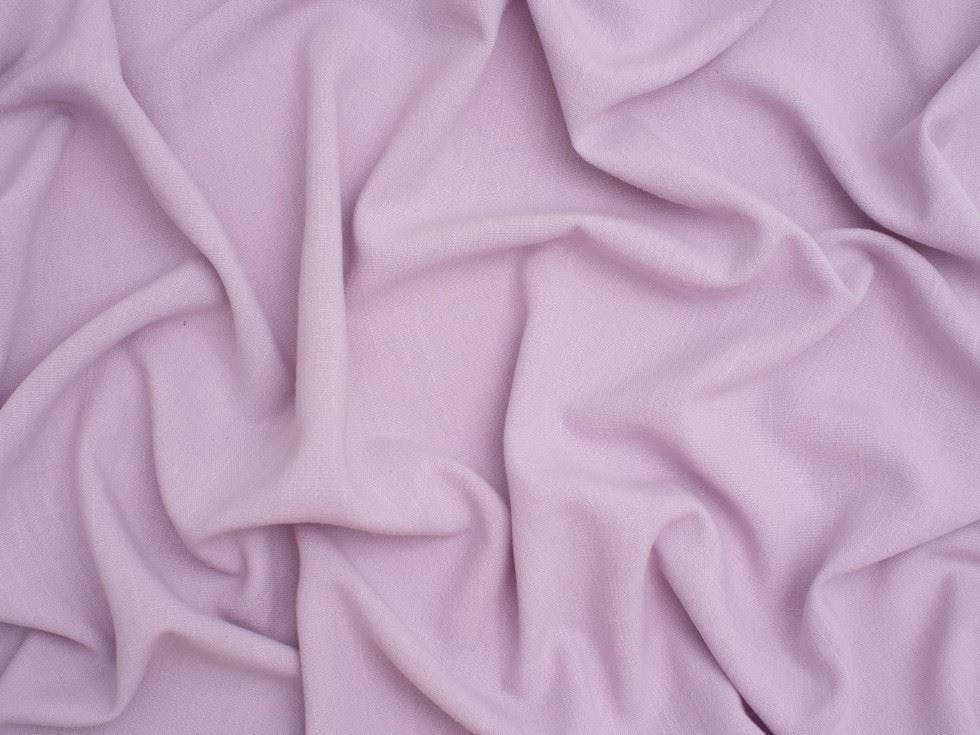 Minerva Core Range Lavender Minerva Soft Viscose Linen Blend Fabric - Plain Design Dressmaking Fabric, 132 Cm / 52" Wide - Per Metre