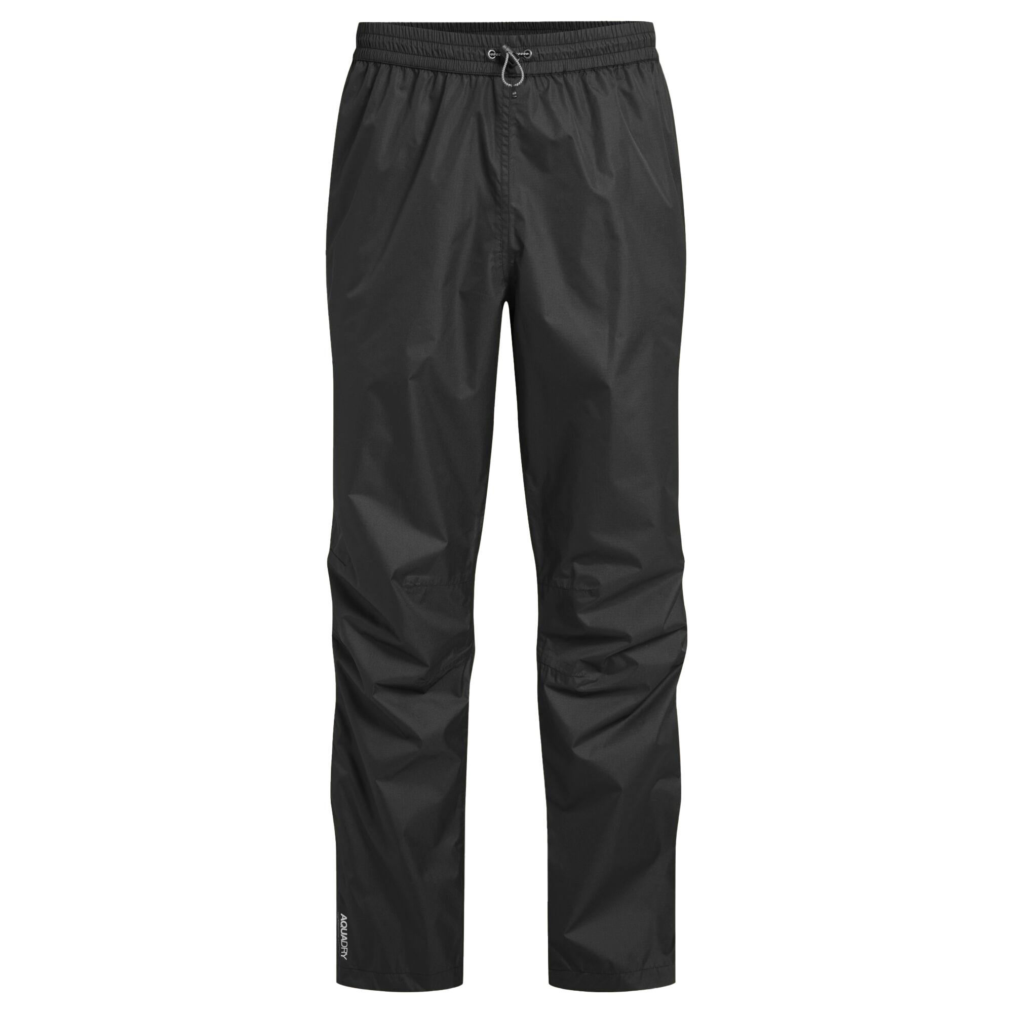Craghoppers Unisex Black Adult Ascent Ii Waterproof Over Trousers - Xs L - 100% Mixed