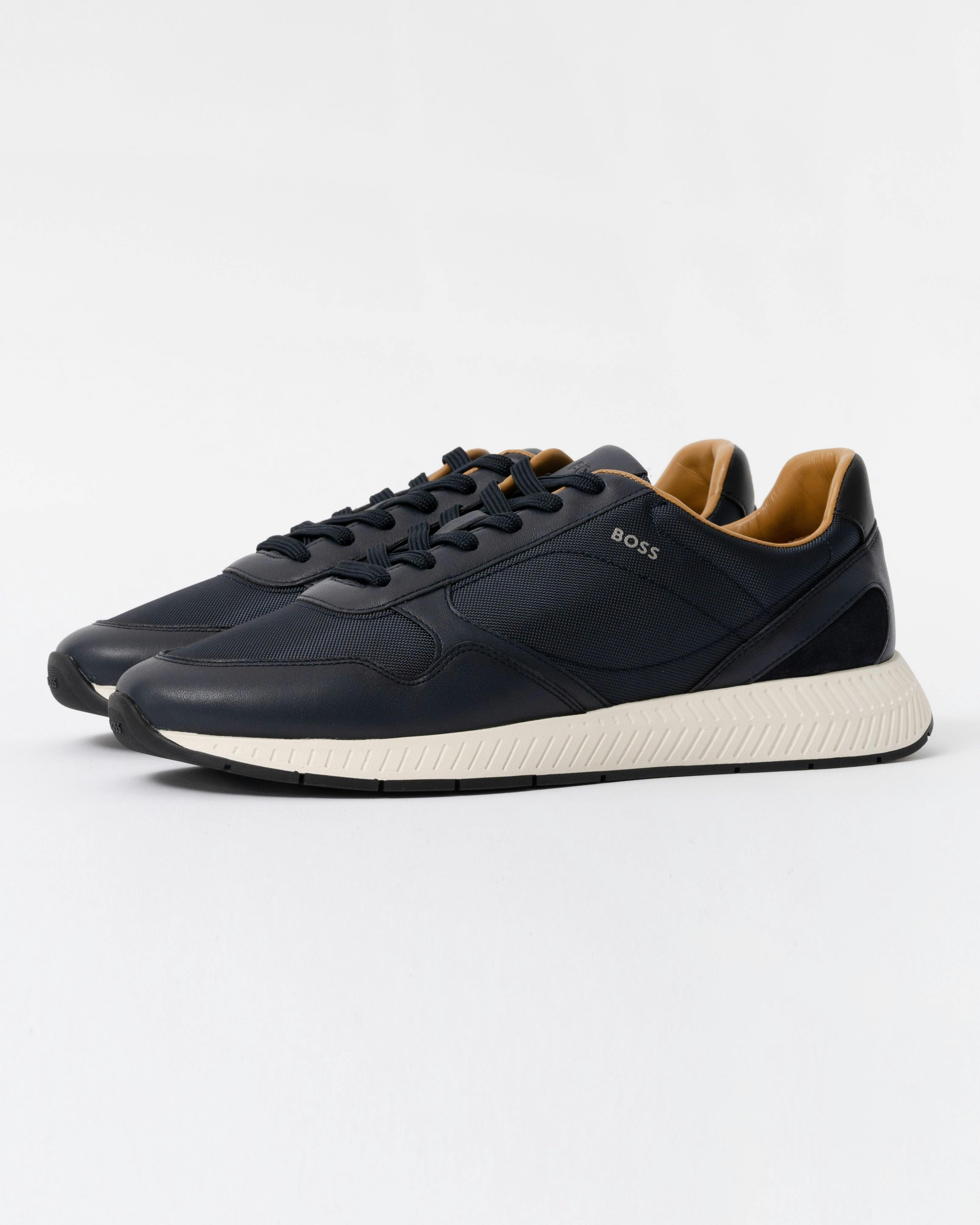 Boss Men's Orange/Dark/Blue Titanium Runn Buny Trainers - 401 - 401 - Uk9 Eu43 Us10